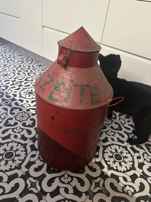 Bidao de azeite antigo