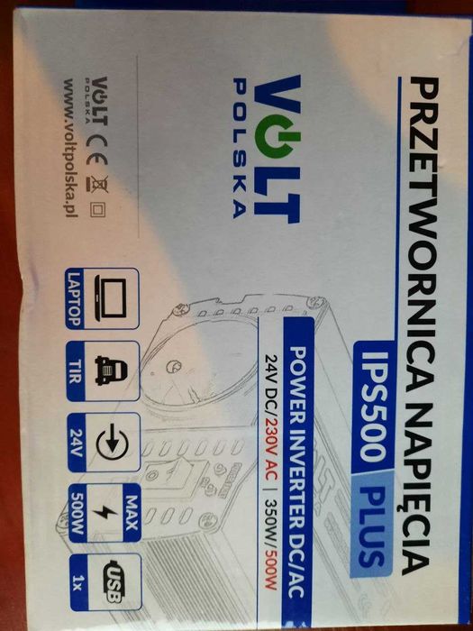 Инвертор преобразователь Volt Polska IPS 500 Plus 350W/500W