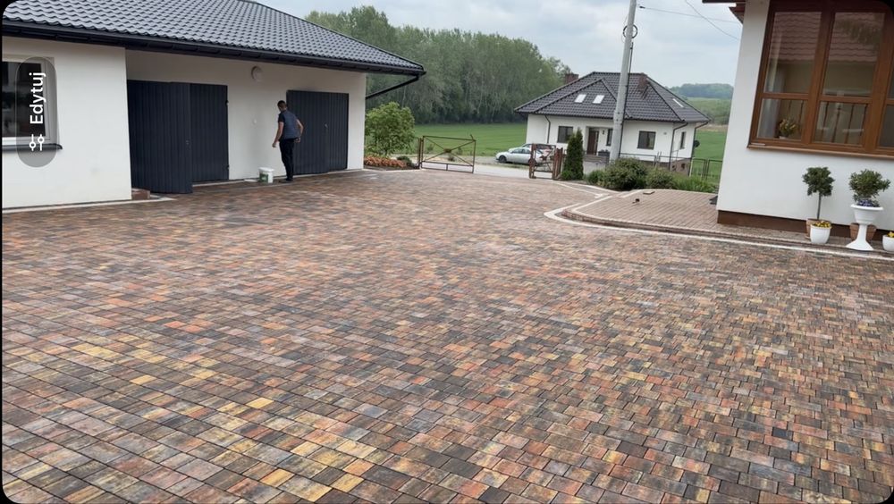 Układanie kostki brukowej