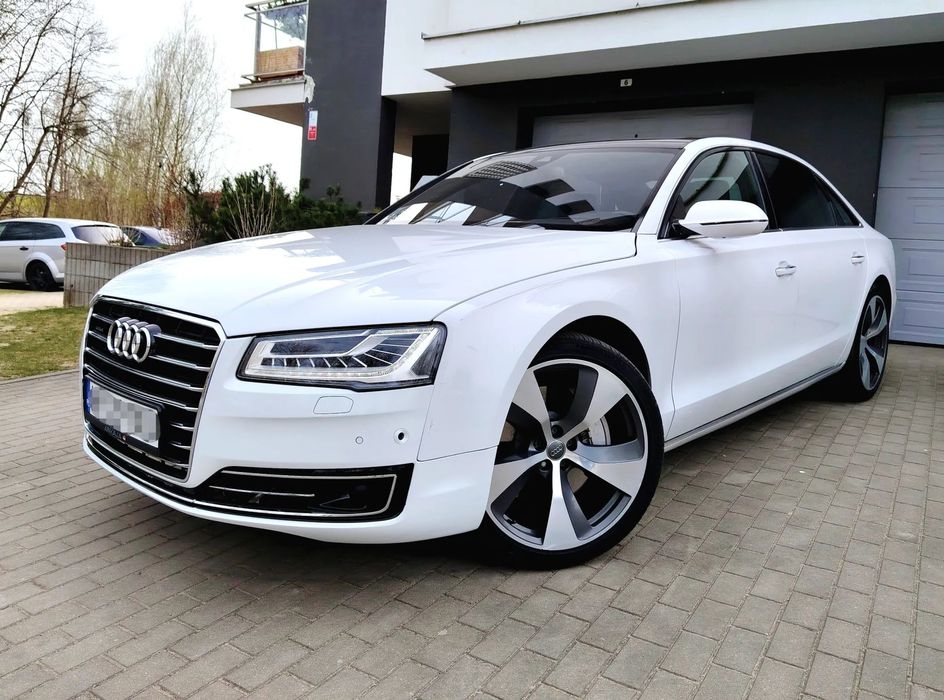 Audi A8 D4 Lift LONG 2016r 3.0 V6 333km Quattro Full Opcja Zarej.PL Zamiana