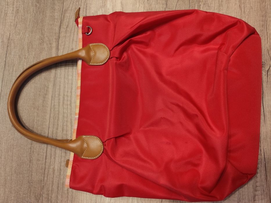 Duża czerwona torebka David Jones nowa