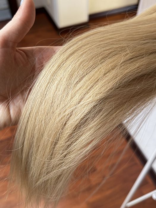 Натуральный волос блонд