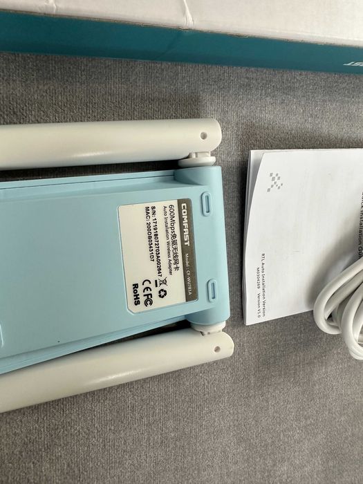 Дводіапазонний ретранслятор Wi-Fi Comfast CF-WU781A