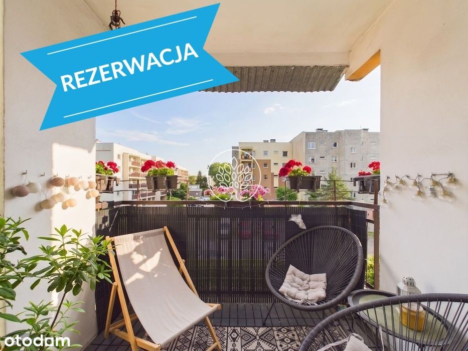 Fordon, 3 pokoje, 1p, balkon, parking za szlabanem
