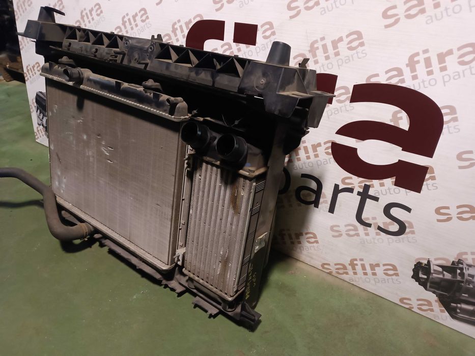 Frente em Fibra co Radiadores e Termoventilador Citroen Berlingo B9 / Peugeot Partner 1.6HDI 2008-2018