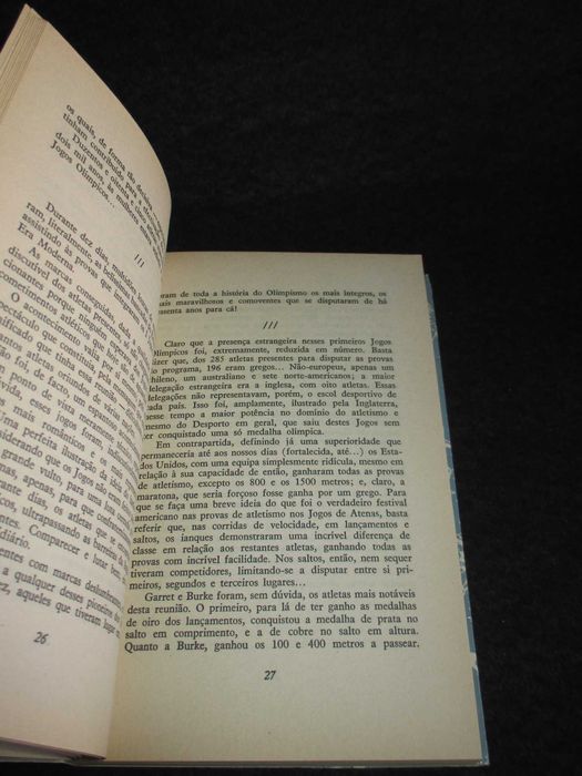 Livro A Fabulosa História dos Jogos Olímpicos Mário Aguiar