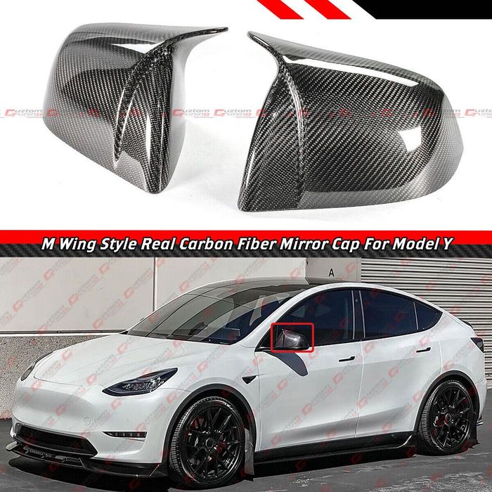 Накладки на боковые зеркала Tesla Model 3 Y зеркала модел 3 У накладки