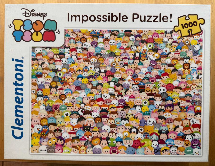 Puzzle Clementoni 1000 Disney Impossible  "Tsum Tsum"