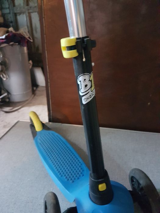 Дитячий Триколісний Самокат OXELO від 2 років В1 Синій ORIGINAL