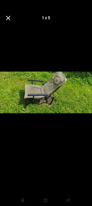 Fotel karpiowy fedeer elektrostatyk fr5