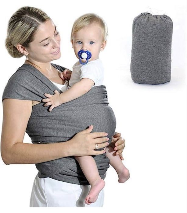 Слінг шарф сірий