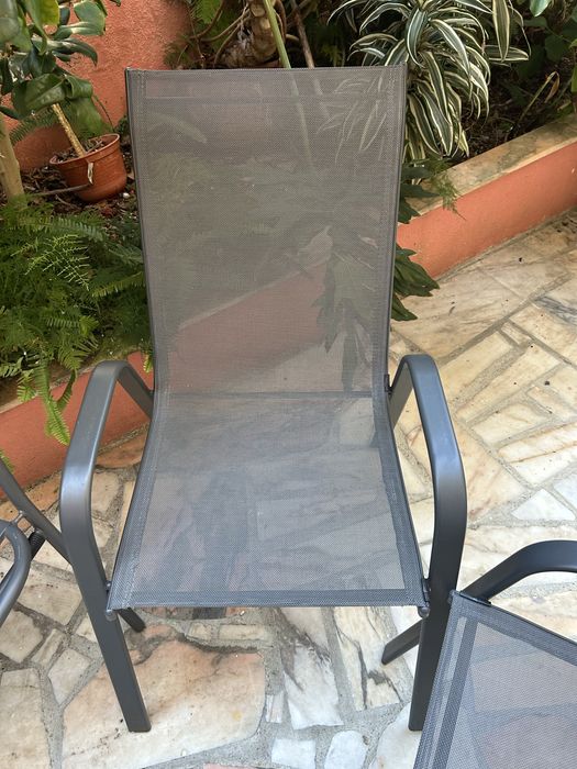 Cadeiras exteriores de jardim