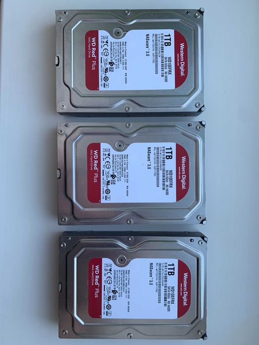 Жорсткий диск Western Digital Red Plus 1TB 5400rp 64MB WD10EFRX 3.5 S3