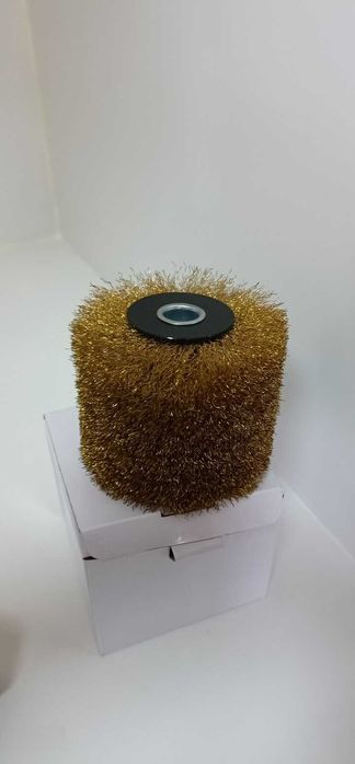 maquina escova aço Máquina de polimento e brunimento  máquina elétrica para brunimento de metal com roda de brunimento de fio de aço