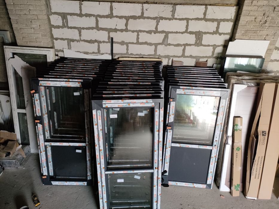 Drzwi pcv do biura sklepu magazynu tarasu 900/2100