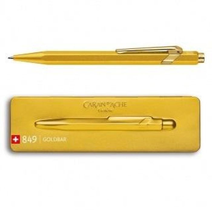 Długopis Goldbar Carandache pudełko,62x198 mm