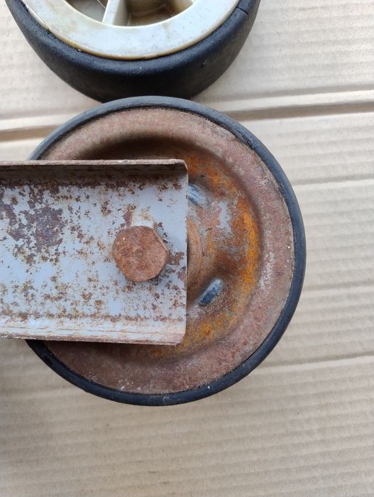 Ціна за всі СССР колеса від візка тележки колесо металеве з гумою