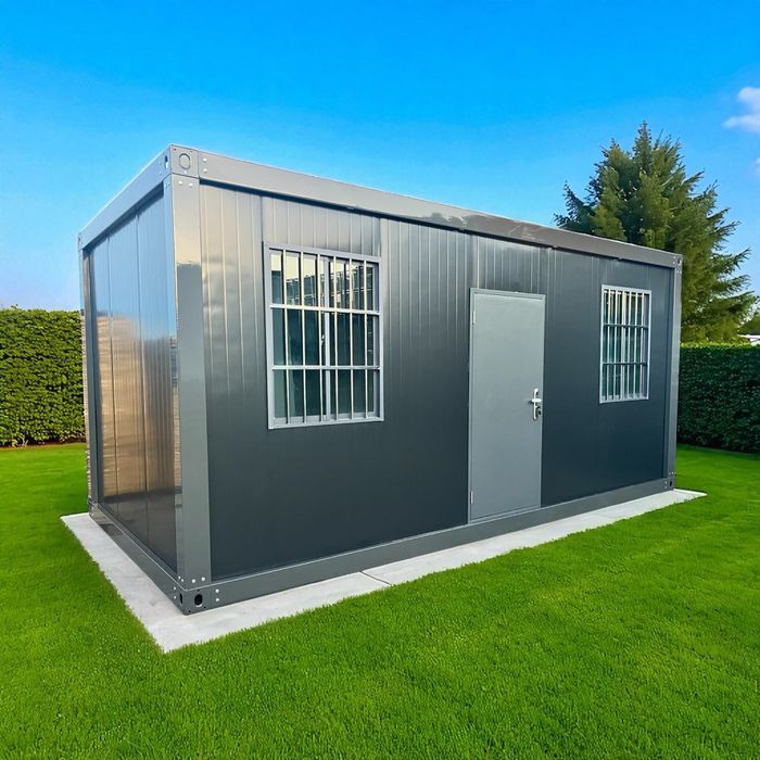 Kontener domek 6x3x2.8m socjalny letniskowy