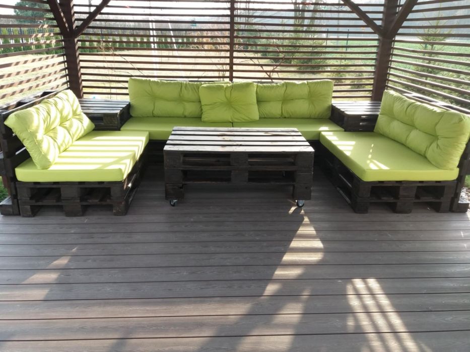 Meble ogrodowe z euro palet