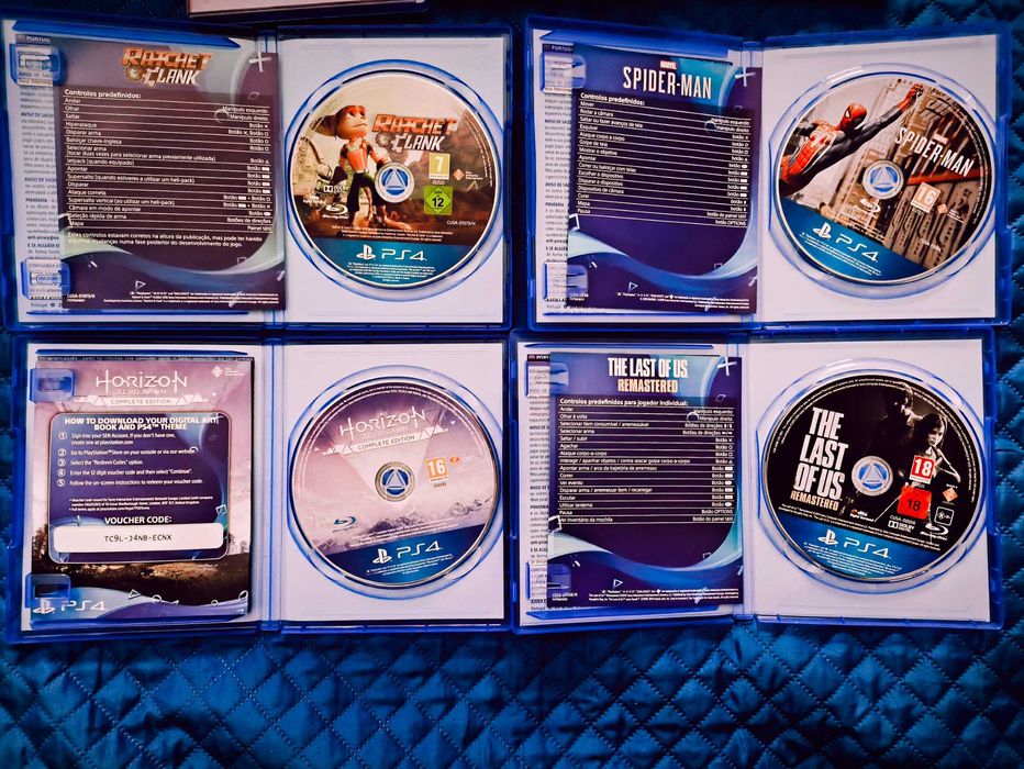 Vários Jogos PS4