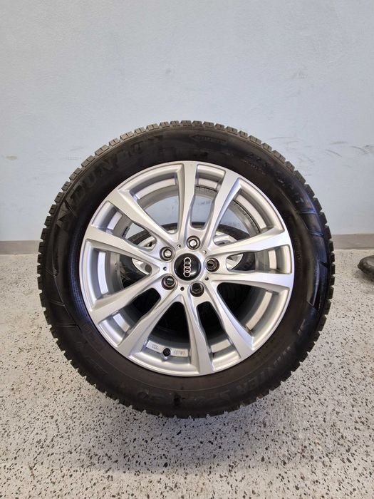Koła zimowe felgi aluminiowe komplet audi a4 a6 17" 5x112