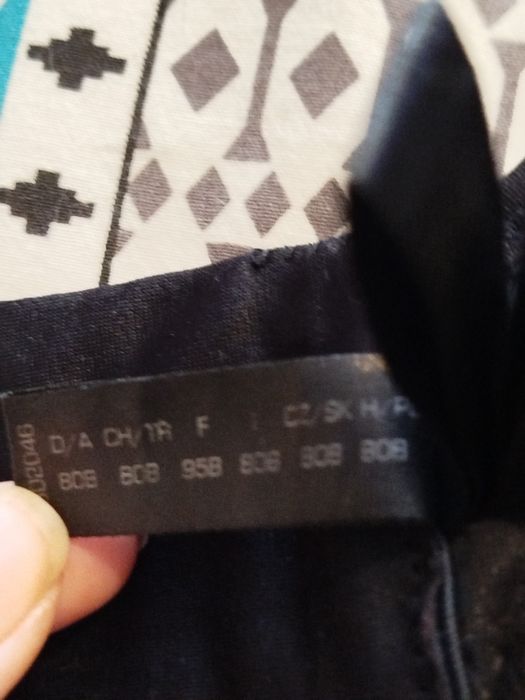 Tchibo Biustonosz Sportowy, Mocne Podtrzymanie, Czarny