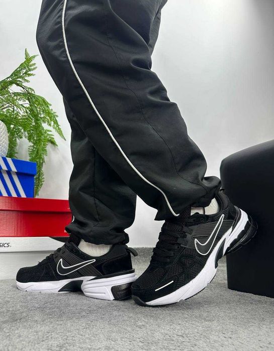 АКЦІЯ! Nike V2K Runtekk Black White 41 42 43 44 45 46 найк в2к