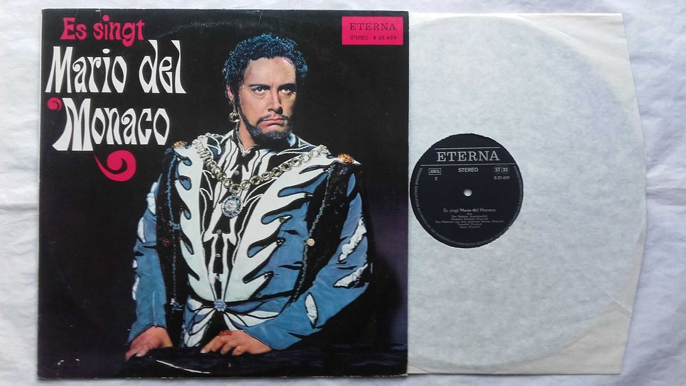 Muzyka klasyczna Mario del Monaco, winyl 1971 r.