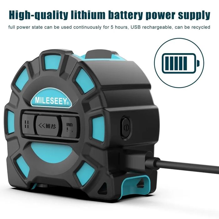 Лазерный дальномер рулетка 2в1 Xiaomi Mileseey DT11