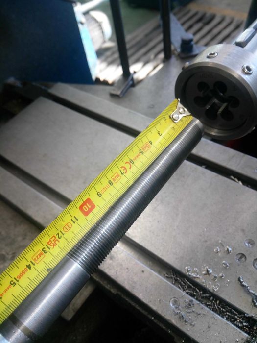 Gwintownica do tokarki na narzynki że stożkiem MK 2