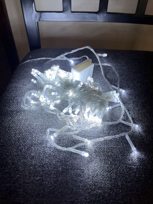 Luzes / piscas de natal brancas ou de múltiplas cores