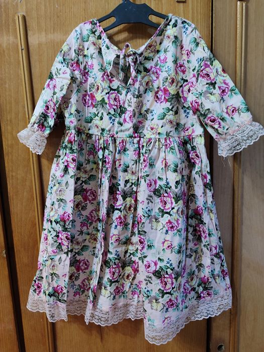 Літнє плаття для дівчинки 110