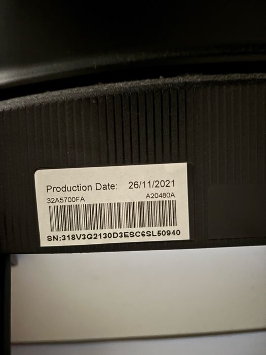 TV Hisense 32A5700FA