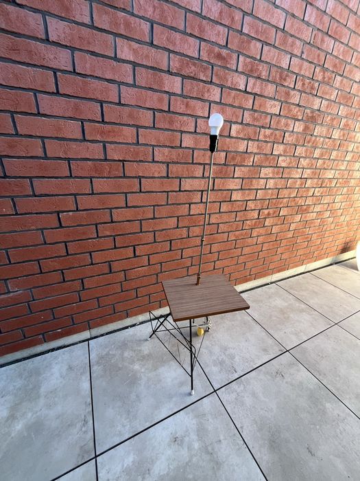 Lampa stojąca podłogowa prl