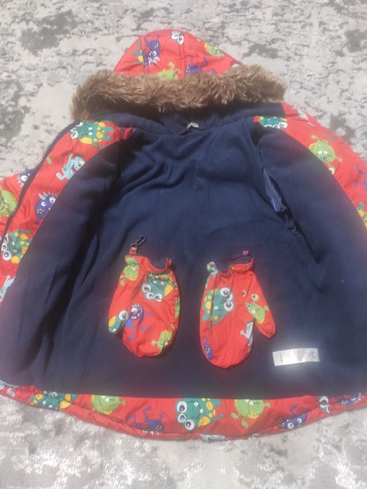 Зимова курточка для хлопчика.