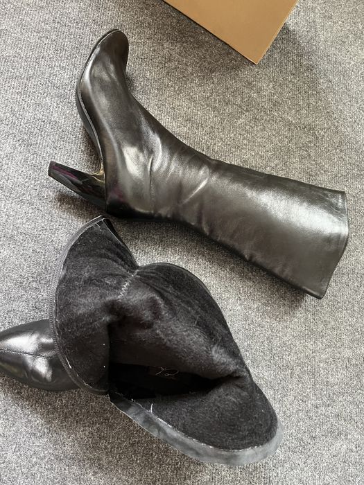 Сапоги кожа Италия