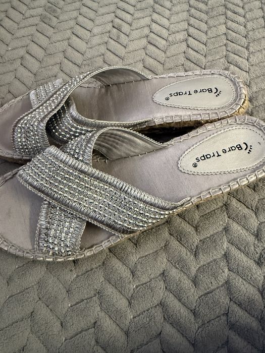 Vintage Espadryle eleganckie