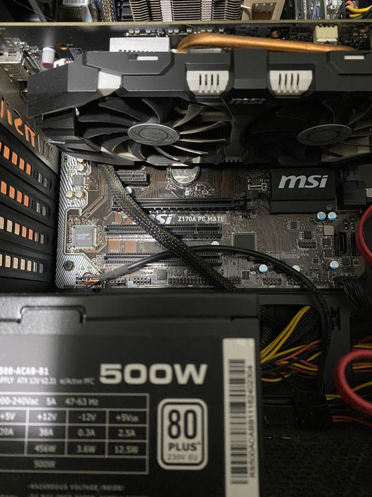 Системний блок CMSTORM 16GB RAM/128GB SDD/1TB HDD i5-6600k! N2025