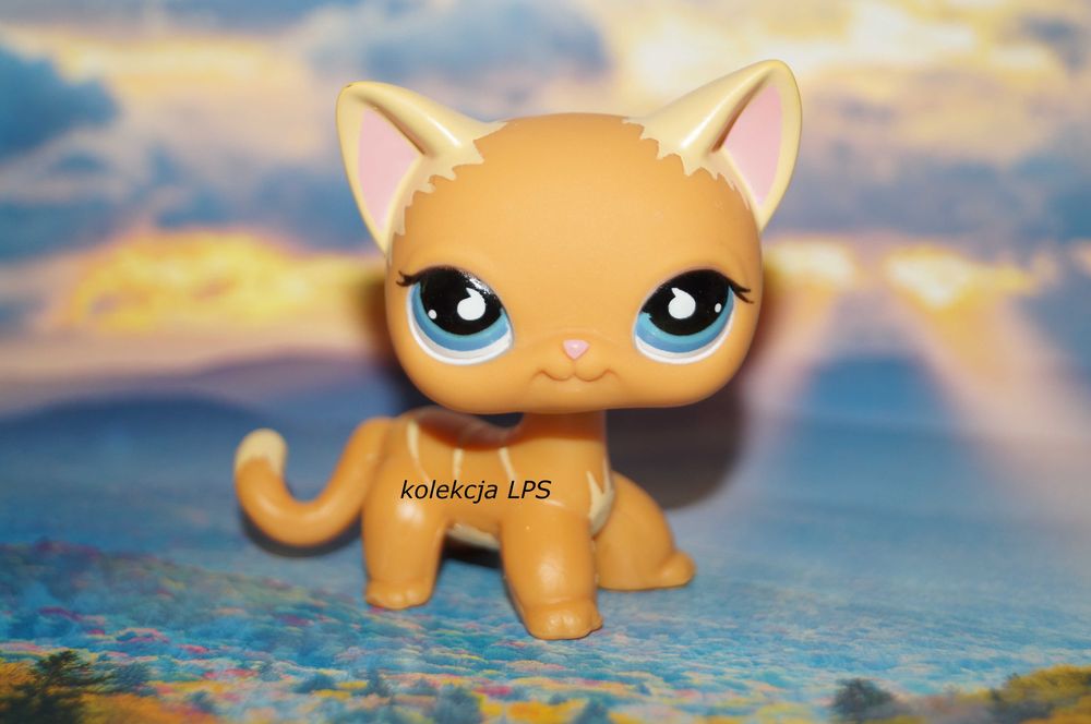 LPS Littlest Pet Shop shorthair puzzle oryginalny kotek pop