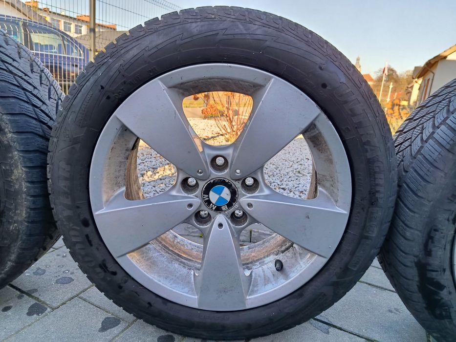Felgi BMW styling 138 17x7.5 z oponami zimowymi BMW E60 E61 XDrive