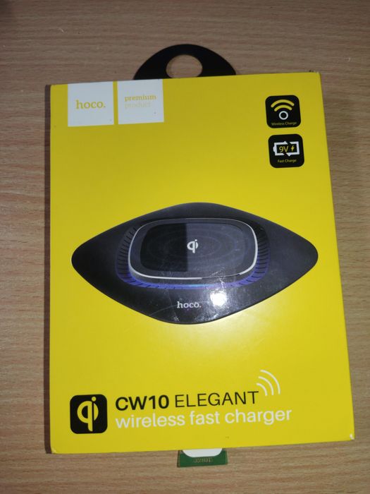 Бездротова зарядка Hoco CW10 Elegant 10W (Нова)