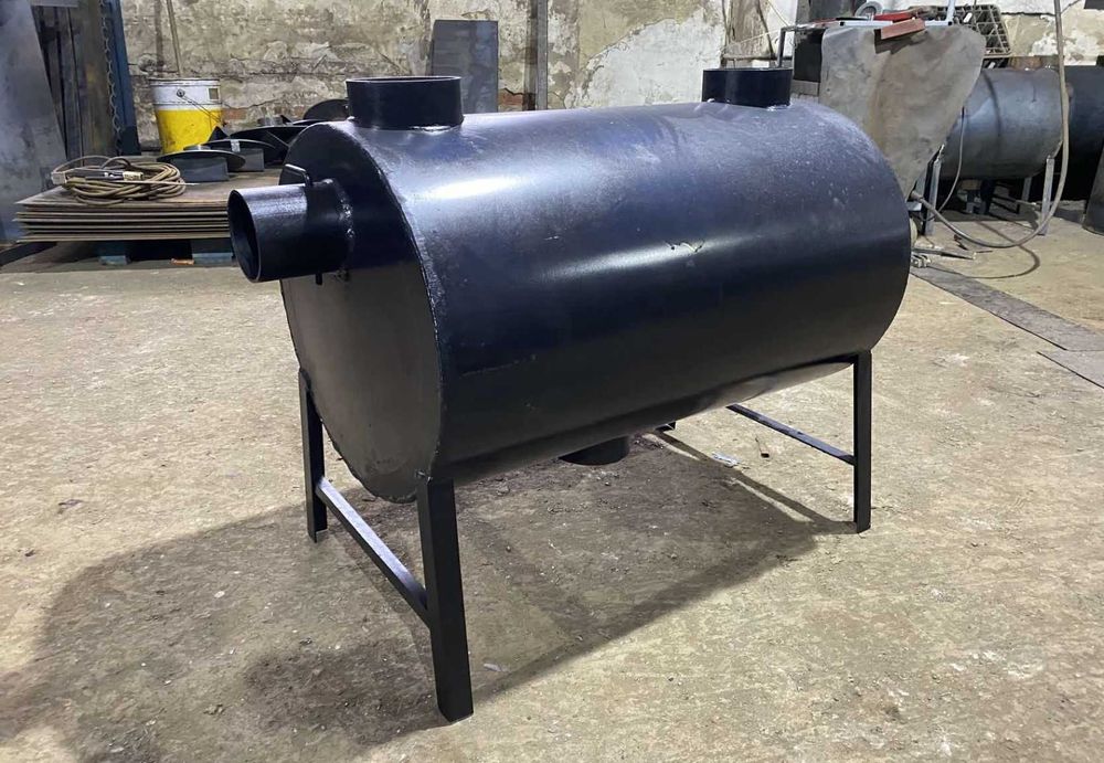 5 мм! 10,2 кВт! Обдув! Пічка Буржуйка Булерян EXTRA 82 - Булерьян