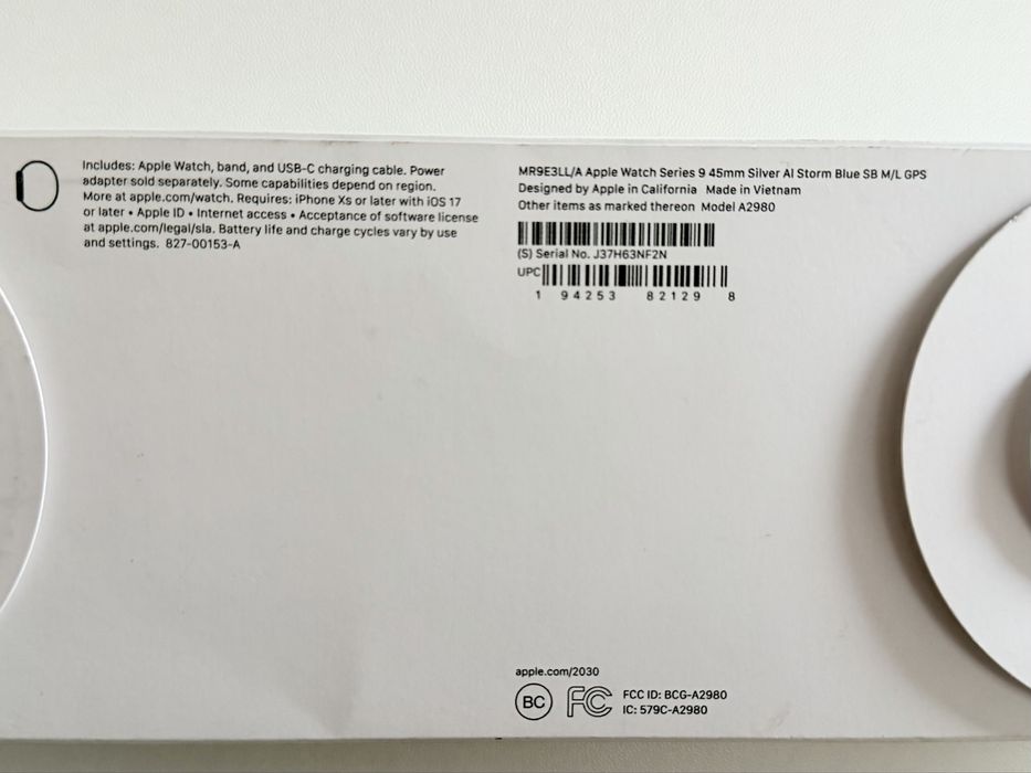 Apple watch 9 45mm 88%