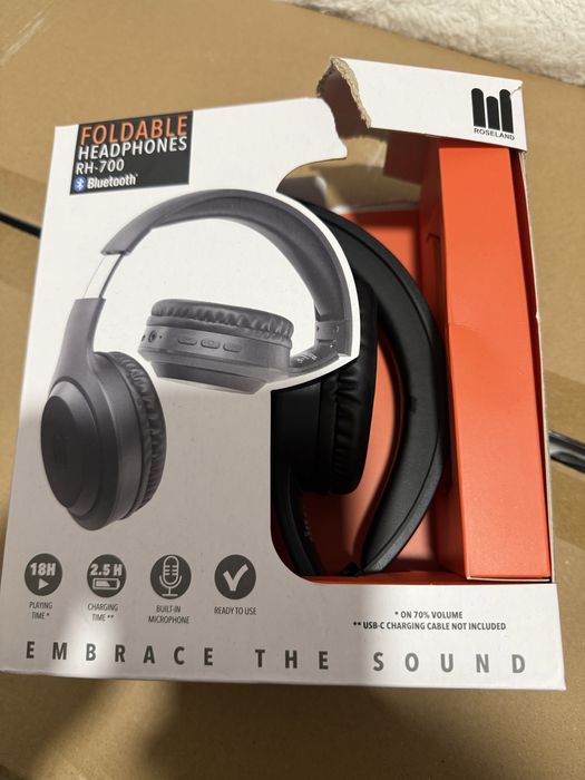 Nowe słuchawki bluetooth