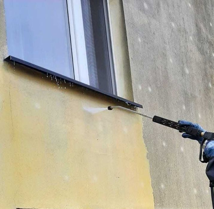 Malowanie i mycie elewacji, dachów. Mycie  paneli fotowoltaicznych