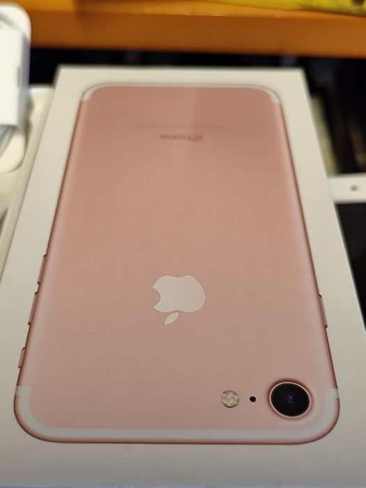 iPhone 7 Plus Różowe Złoto (Rose Gold) – Pełen Zestaw, Pudełko