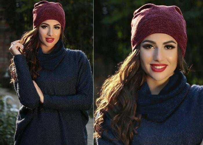 шапка ангора, бини