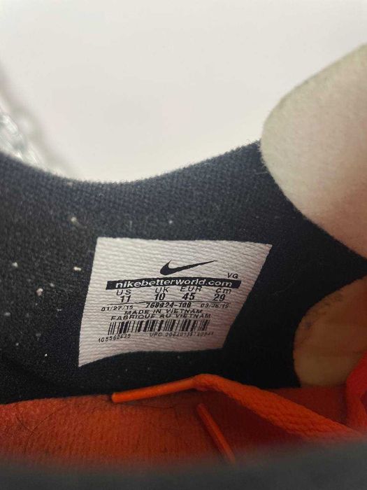 Футзалки , шкіряні спортивні кросівки nike bravata ii ic 45 768924-108