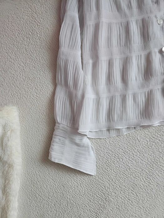 Elegancka biała koszula roz 158