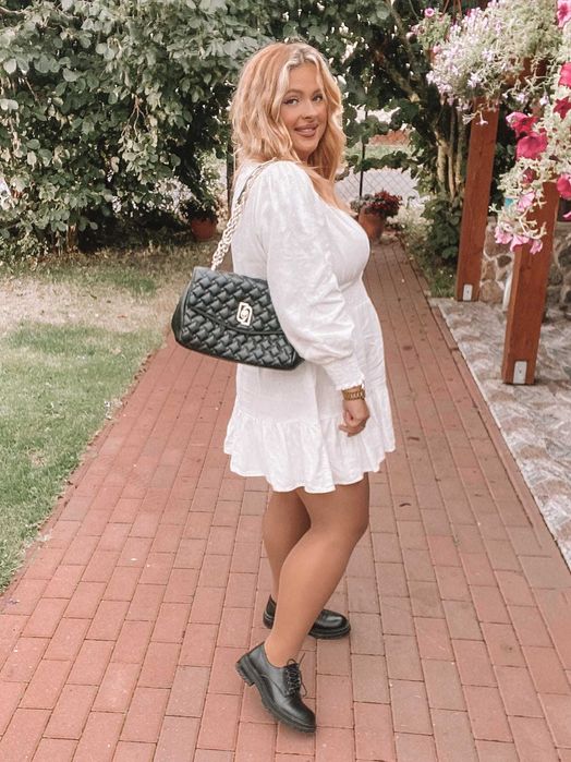 Rajstopy Lida Plus Size , 20den , Średni beż, 5XXL , biodra do 170cm